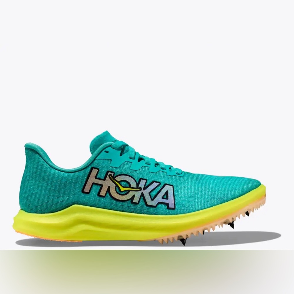 Hoka Cielo X 2 LD Track Race Shoes in Ceramic / Evening Primrose Sz Men’s 10
